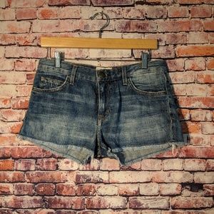 Current/Elliott quilted boyfriend shorts size 25